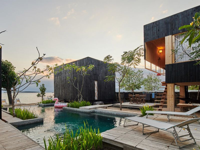 Thiết kế resort phong cách đồng quê độc đáo, thú vị